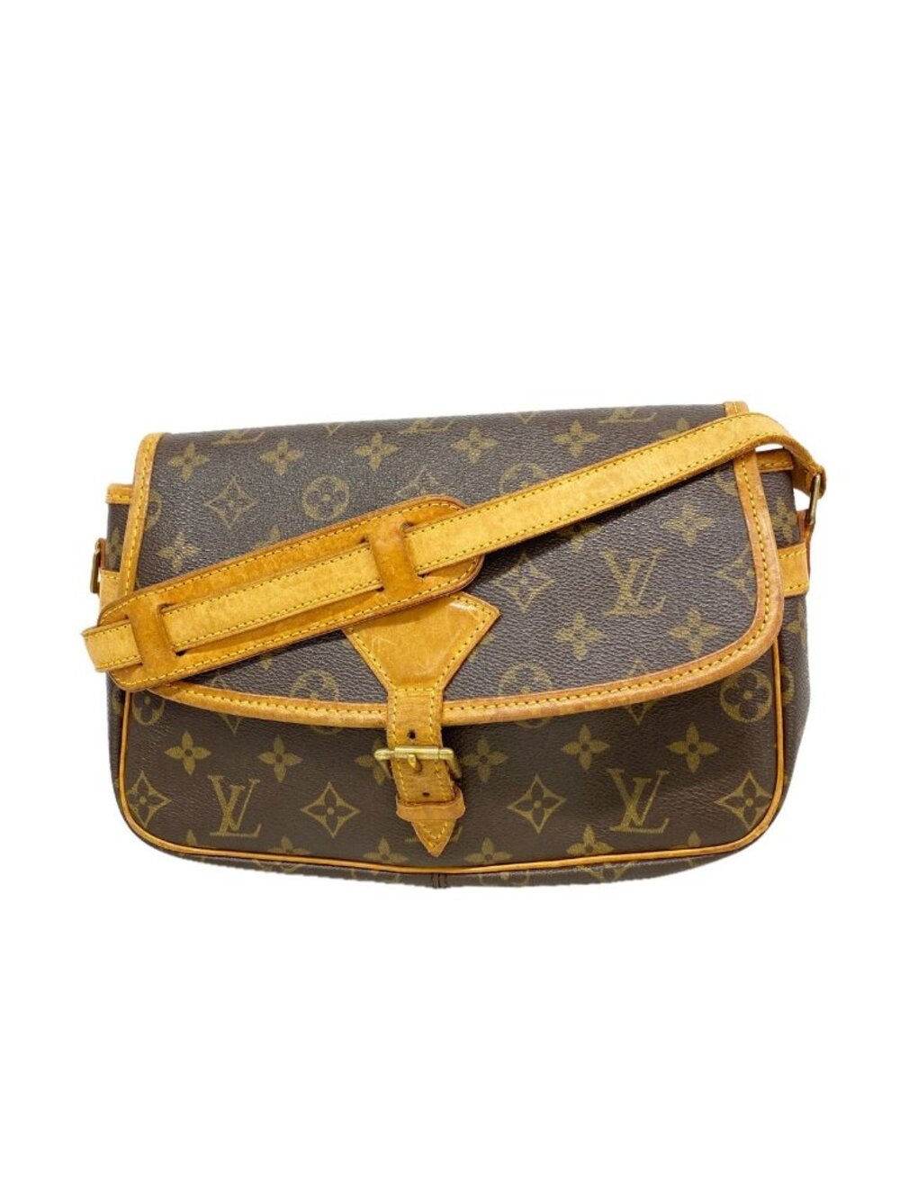 Louis Vuitton Shoulder Bag Monogram Solonge Brown